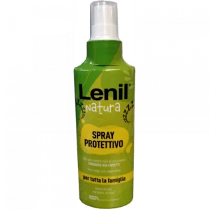 Lenil Natura Spray Repellente zanzare per Tutta la Famiglia