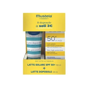Mustela Latte Solare 50+ con Doposole