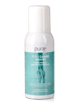 Purae Spray Sollievo Immediato per Gambe Leggere