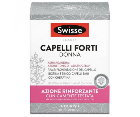 Swisse capelli forti donna