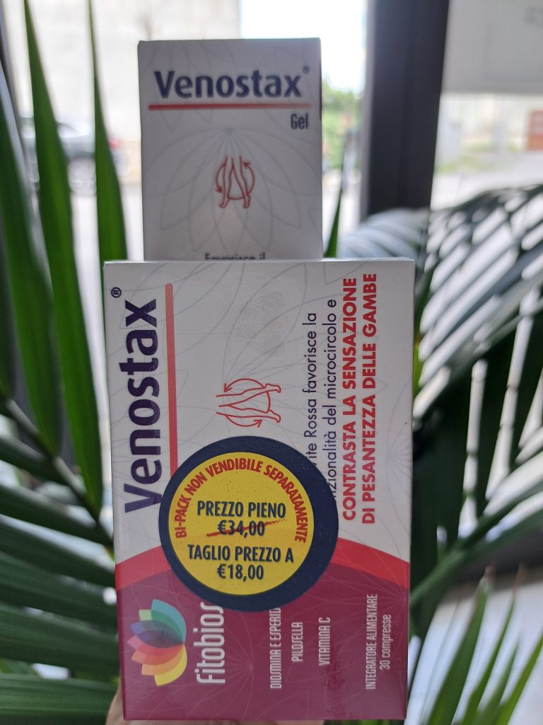 VENOSTAX Compresse+Gel gambe