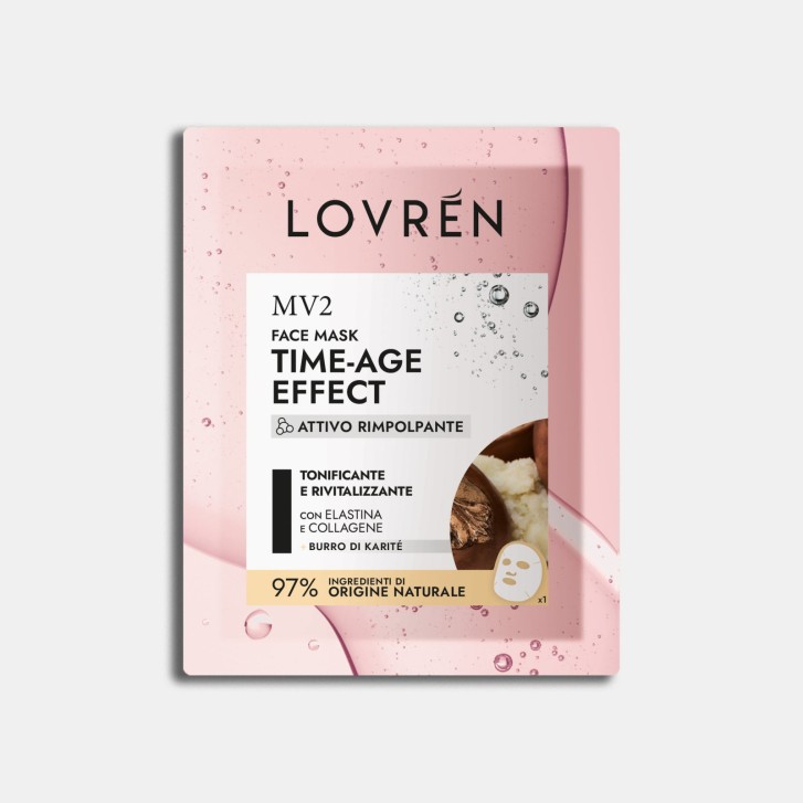 LOVREN FACE MASK TIME-AGE EFFECT ATTIVO RIMPOLPANTE