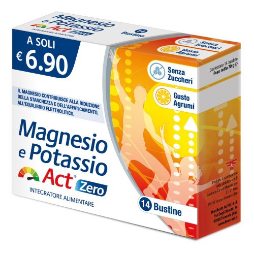 Magnesio e Potassio Zero Zuccheeri ACT