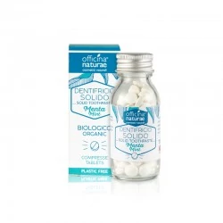 OFFICINA NATURAE DENTIFRICIO SOLIDO IN PASTIGLIE GUSTO MENTA