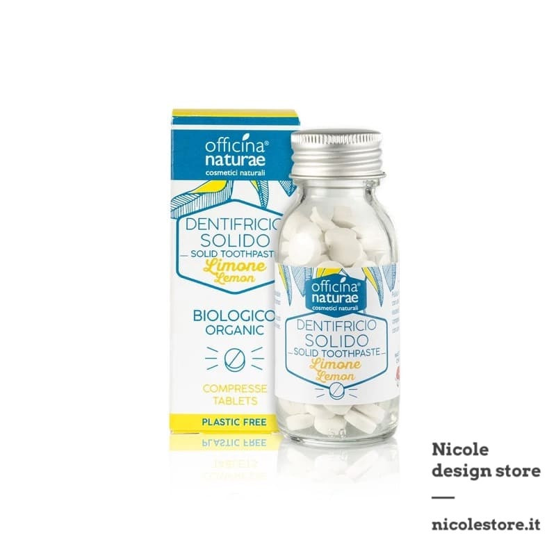 OFFICINA NATURAE DENTIFRICIO SOLIDO IN COMPRESSE AL LIMONE