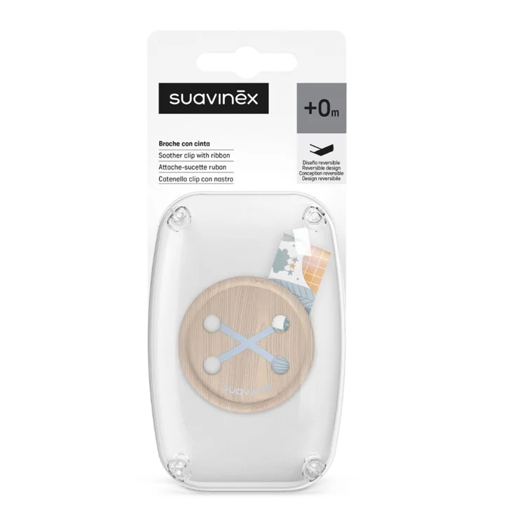SUAVINEX Catenella Clip con nastro