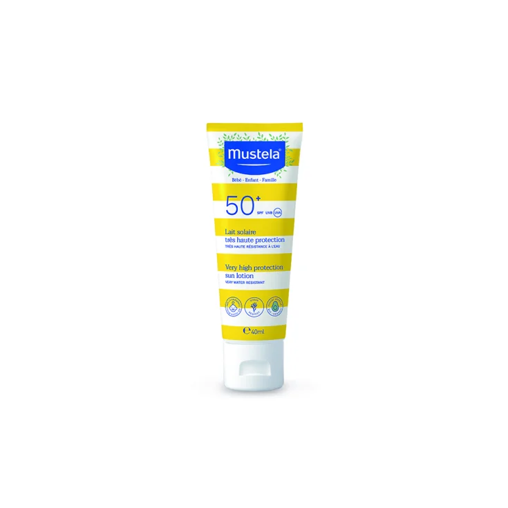 Mustela Latte Solare SPF50+ 40 ml travel size